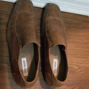 Steve Madden Cabano brown slip ons USED